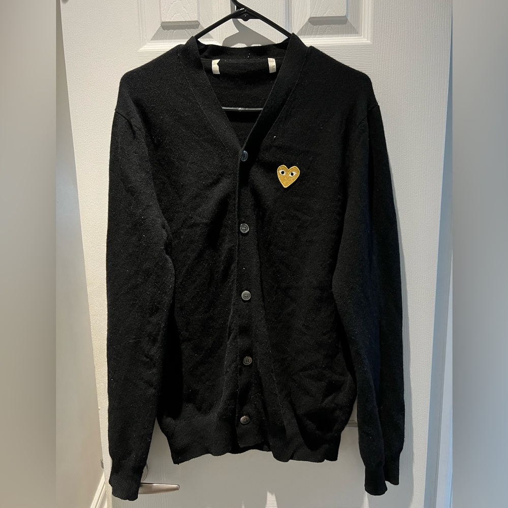 Comme Des Garçons Play Cardigan